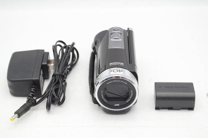 良品 JVC ケンウッド GZ-E690 デジタルビデオカメラ ブラック 250728ap