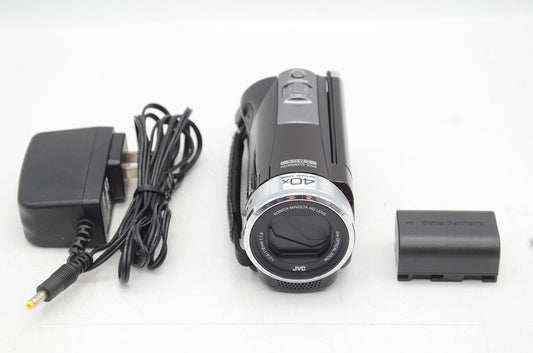 良品 JVC ケンウッド GZ-E690 デジタルビデオカメラ ブラック 250728ap