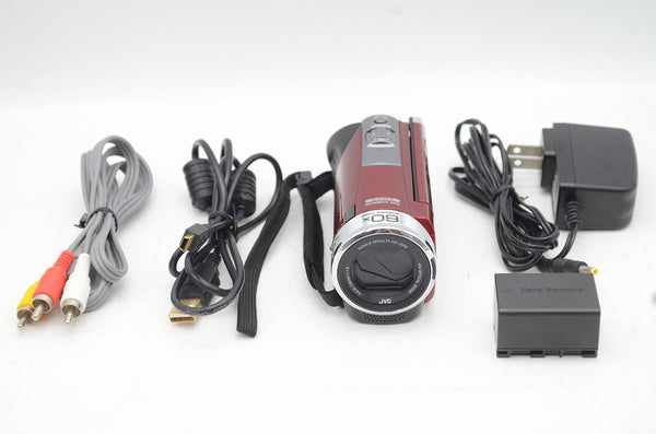 JVC ケンウッド GZ-HM199 デジタルビデオカメラ レッド 250728ao