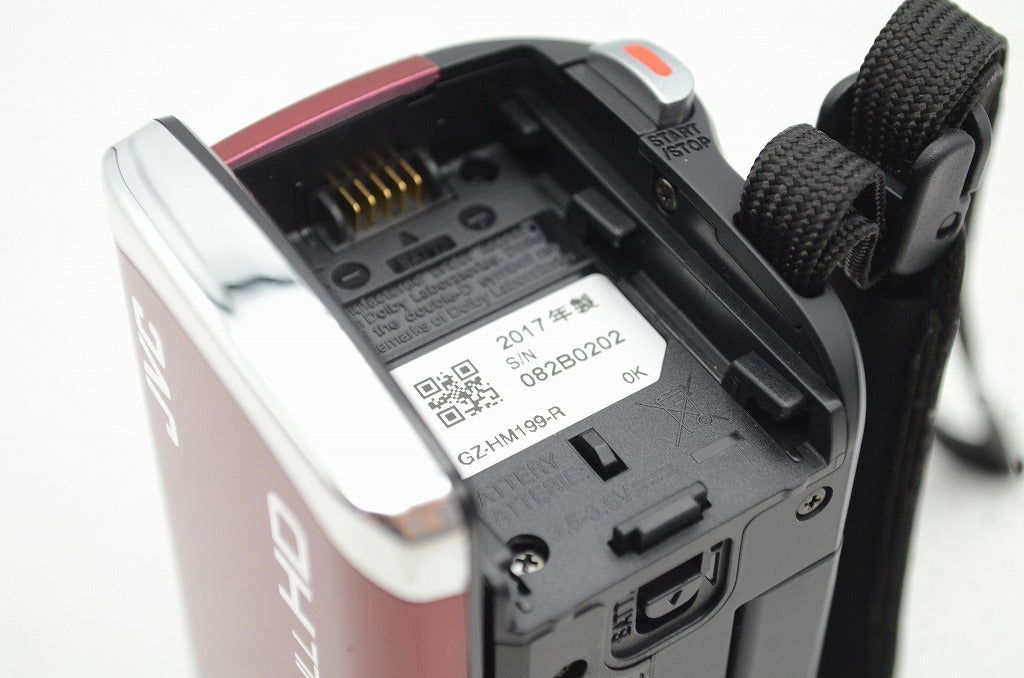 JVC ケンウッド GZ-HM199 デジタルビデオカメラ レッド 250728ao