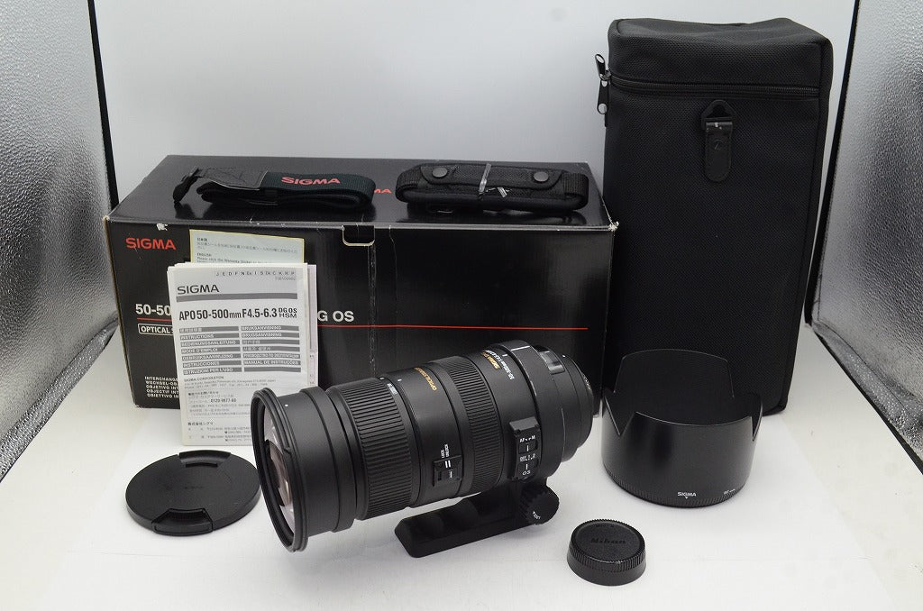 SIGMA 50-500 ニコン Ｆマウント SIGMA シグマ APO 50-500mm F4.5-6.3 DG OS HSM Nikon ニコン F