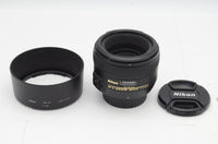 良品 Nikon ニコン AF-S NIKKOR 50mm F1.4G 単焦点レンズ フード付 241207r