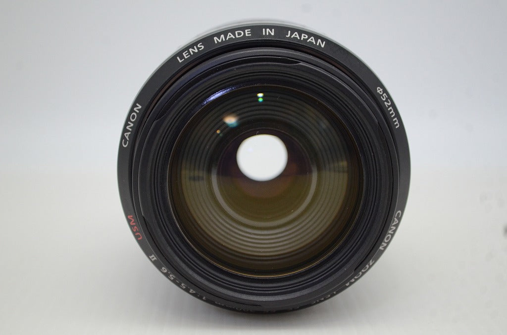 美品 Canon キヤノン EF 55-200mm F4.5-5.6 II USM フルサイズ ズームレンズ 251029ad