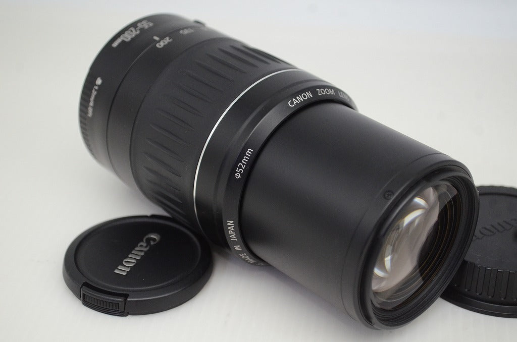 美品 Canon キヤノン EF 55-200mm F4.5-5.6 II USM フルサイズ ズームレンズ 251029ad
