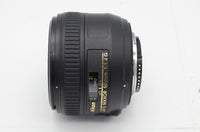 良品 Nikon ニコン AF-S NIKKOR 50mm F1.4G 単焦点レンズ フード付 241207r