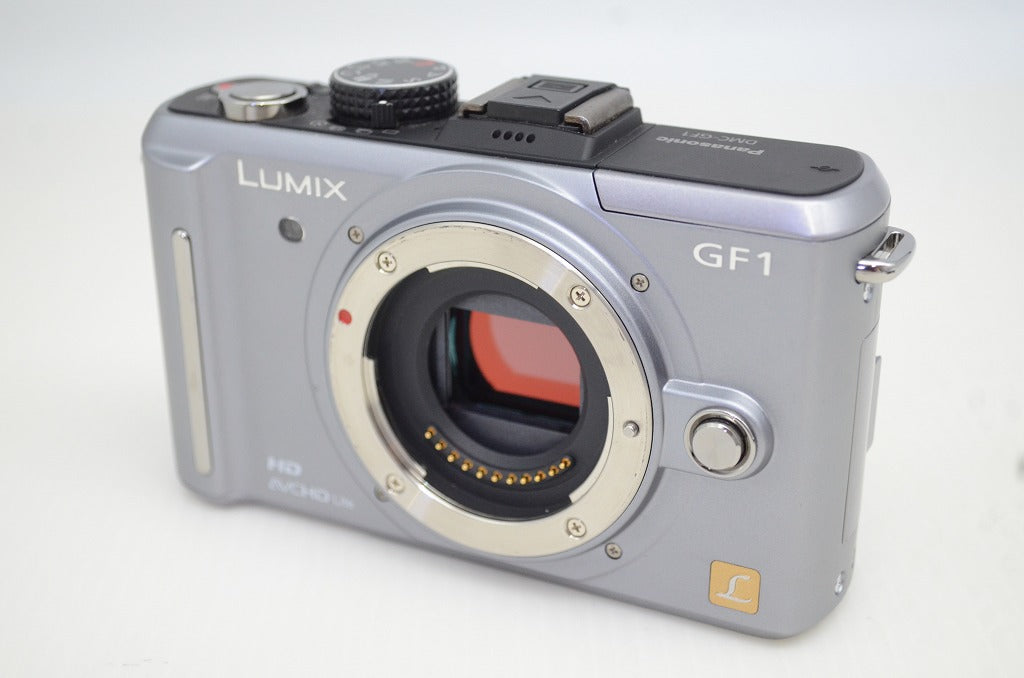 良品 Panasonic パナソニック LUMIX DMC-GF1 ボディ ミラーレス一眼カメラ ブレードシルバー 251031ad