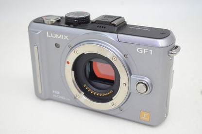 良品 Panasonic パナソニック LUMIX DMC-GF1 ボディ ミラーレス一眼カメラ ブレードシルバー 251031ad