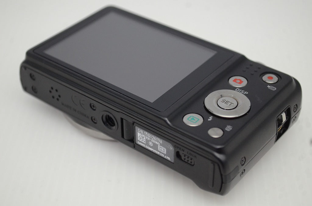 良品 CASIO カシオ EXILIM EX-ZS160 コンパクトデジタルカメラ ブラック 251029w
