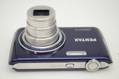 美品 PENTAX ペンタックス Optio P70 コンパクトデジタルカメラ ダークブルー 251031am