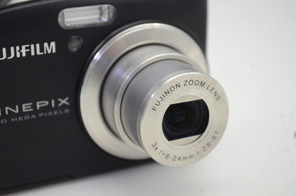 訳あり品 FUJIFILM フジフィルム FinePix F60fd コンパクトデジタルカメラ ブラック 251030u