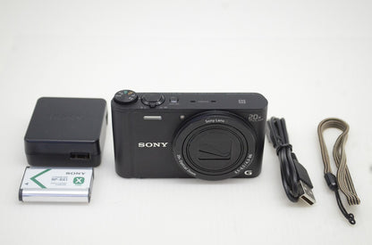 SONY ソニー Cyber-shot DSC-WX350 コンパクトデジタルカメラ ブラック 251030y
