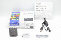 良品 OLYMPUS オリンパス STYLUS VG-180 コンパクトデジタルカメラ レッド 元箱付 250804e
