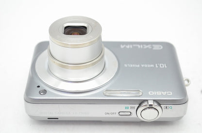 良品 CASIO カシオ EXILIM ZOOM EX-Z1080 コンパクトデジタルカメラ グレー 元箱付 250804k