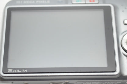 良品 CASIO カシオ EXILIM ZOOM EX-Z1080 コンパクトデジタルカメラ グレー 元箱付 250804k