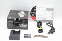 良品 CASIO カシオ HIGH SPEED EXILIM EX-FS10 コンパクトデジタルカメラ ホワイト 元箱付 250804i