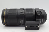 良品 Nikon ニコン AF-S NIKKOR 70-200mm F4G ED VR フルサイズ ズームレンズ フード付 241216aa