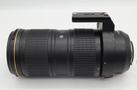 良品 Nikon ニコン AF-S NIKKOR 70-200mm F4G ED VR フルサイズ ズームレンズ フード付 241216aa