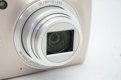 OLYMPUS オリンパス STYLUS VH-515 コンパクトデジタルカメラ シルバー 250807d