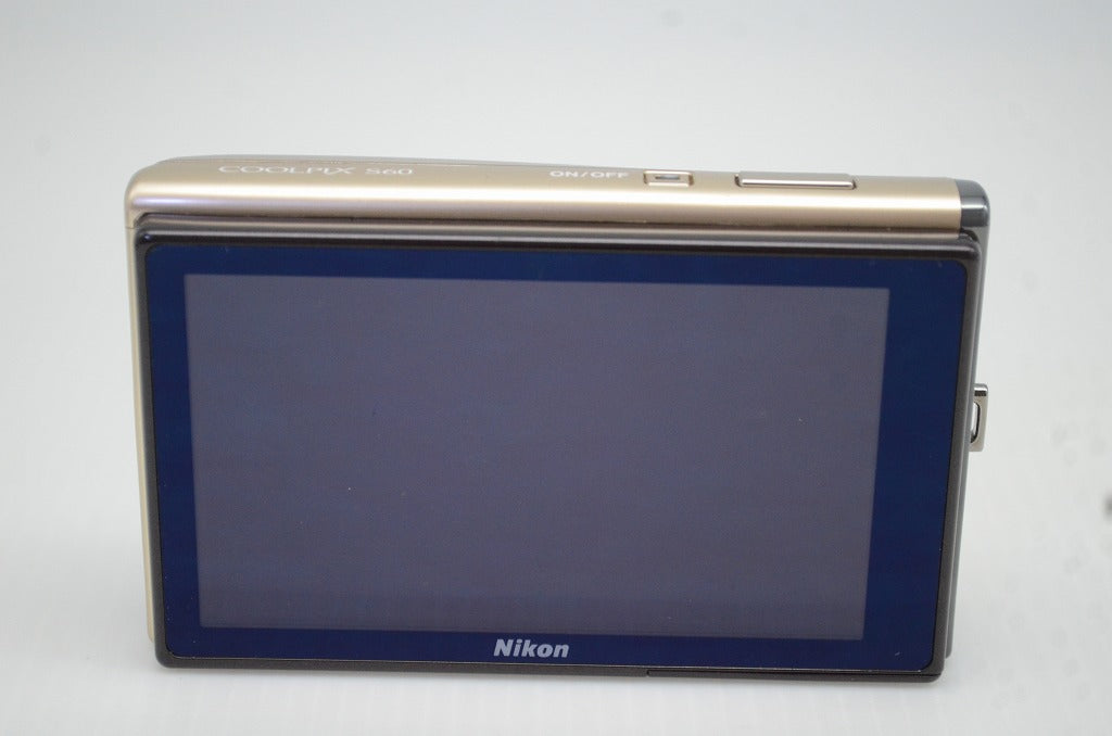 美品 Nikon ニコン COOLPIX S60 コンパクトデジタルカメラ ゴールド 251031al