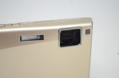 美品 Nikon ニコン COOLPIX S60 コンパクトデジタルカメラ ゴールド 251031al