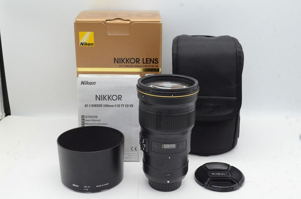 Nikon ニコン AF-S NIKKOR 300mm F4E PF ED VR フルサイズ 元箱付 241216c