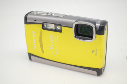 良品 OLYMPUS オリンパス μ TOUGH-6000 コンパクトデジタルカメラ イエロー 251101h