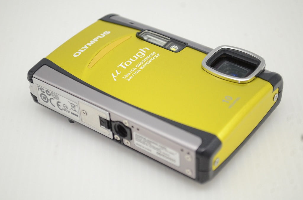良品 OLYMPUS オリンパス μ TOUGH-6000 コンパクトデジタルカメラ イエロー 251101h