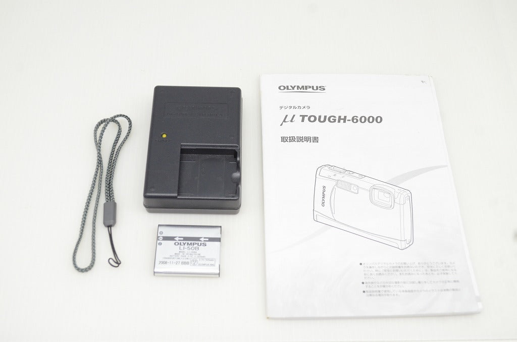 良品 OLYMPUS オリンパス μ TOUGH-6000 コンパクトデジタルカメラ イエロー 251101h