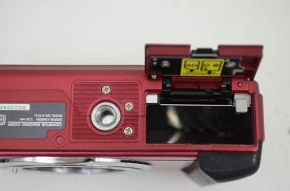 美品 OLYMPUS PEN Lite  E-PL1s ボディ + M.ZUIKO DIGITAL 14-42mm II レンズキット ミラーレス レッド 元箱付 251028m