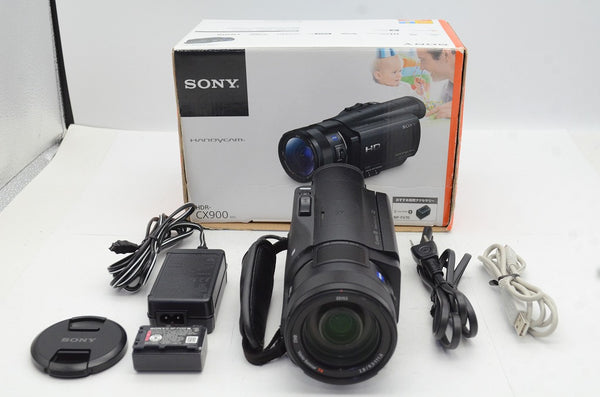 良品 SONY ソニー Handycam HDR-CX900 デジタルビデオカメラ 元箱付 250816j