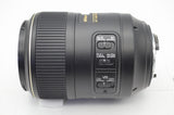 美品 Nikon ニコン AF-S VR MICRO NIKKOR 105mm F2.8G IF ED 単焦点レンズ 元箱付 241214b