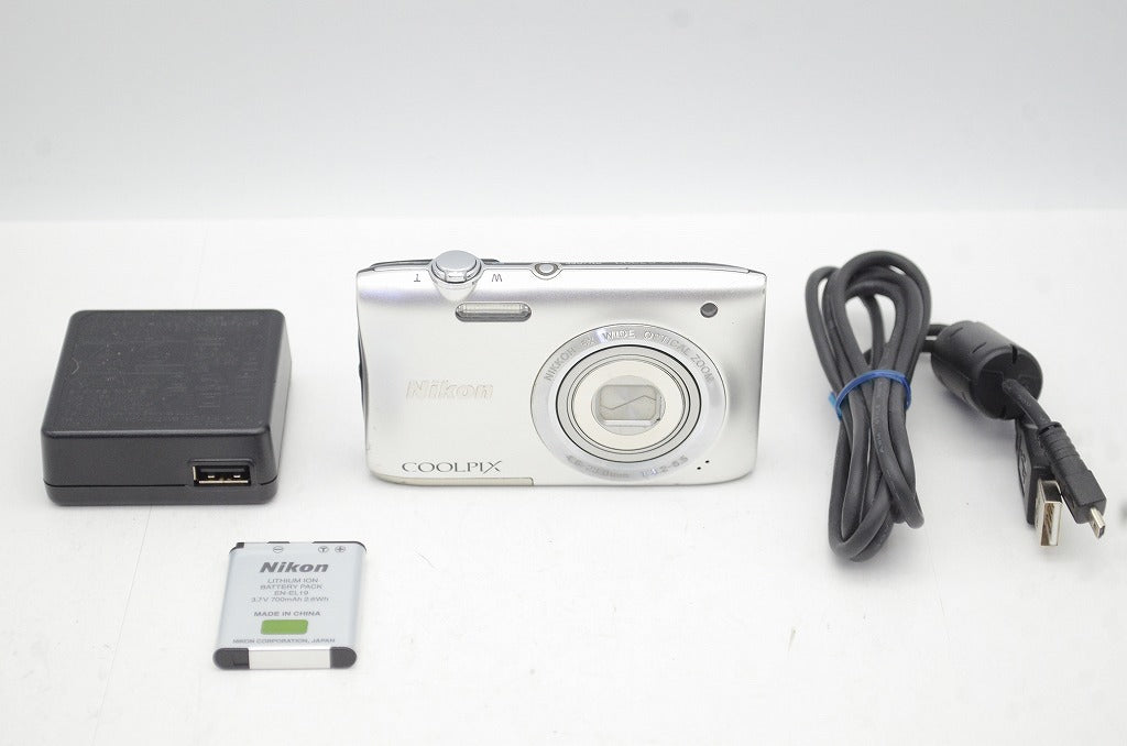 Nikon ニコン COOLPIX S2900 コンパクトデジタルカメラ シルバー 250817e