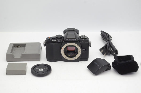 良品 OLYMPUS オリンパス OM-D E-M5 ボディ ミラーレス一眼カメラ ブラック 250818h