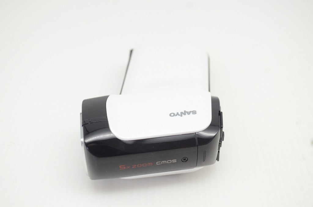 良品 SANYO サンヨー Xacti DMX-CG11 デジタルビデオカメラ ホワイト 251030h