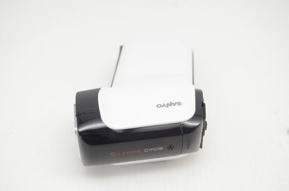 良品 SANYO サンヨー Xacti DMX-CG11 デジタルビデオカメラ ホワイト 251030h