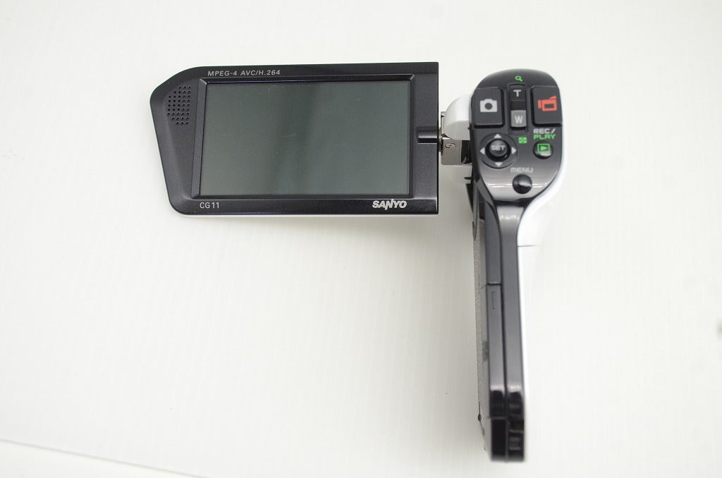 良品 SANYO サンヨー Xacti DMX-CG11 デジタルビデオカメラ ホワイト 251030h