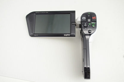 良品 SANYO サンヨー Xacti DMX-CG11 デジタルビデオカメラ ホワイト 251030h