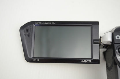 良品 SANYO サンヨー Xacti DMX-CG11 デジタルビデオカメラ ホワイト 251030h