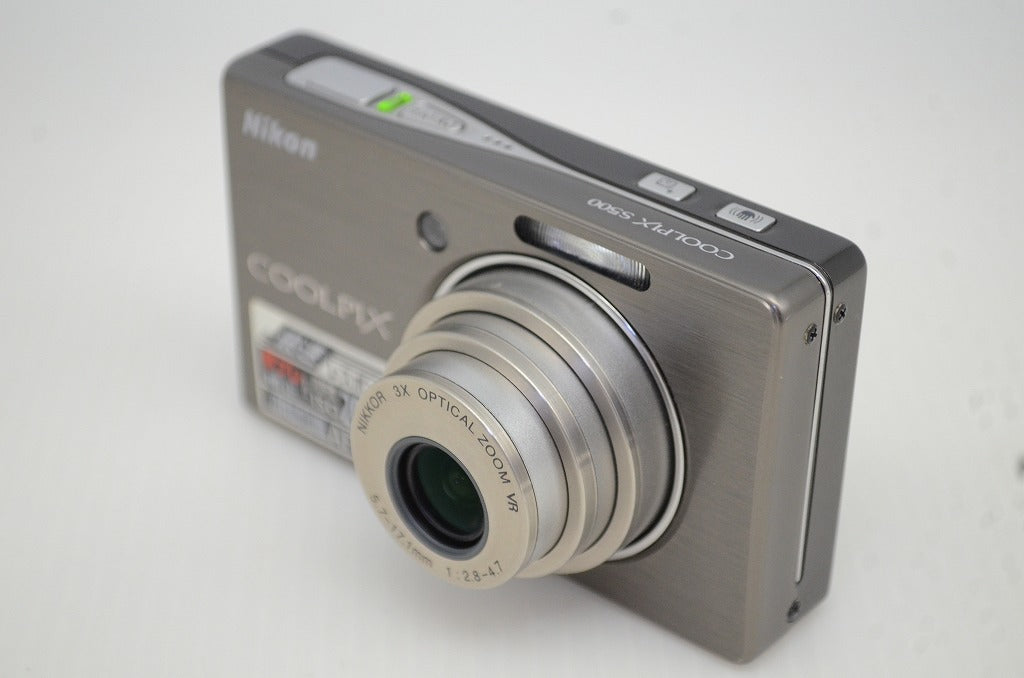 美品 Nikon ニコン COOLPIX S500 コンパクトデジタルカメラ アーバンブラック 251101u