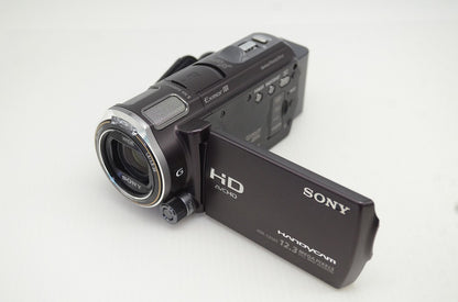 良品 SONY ソニー Handycam HDR-CX560V デジタルビデオカメラ ブラウン ポーチ付 251031a