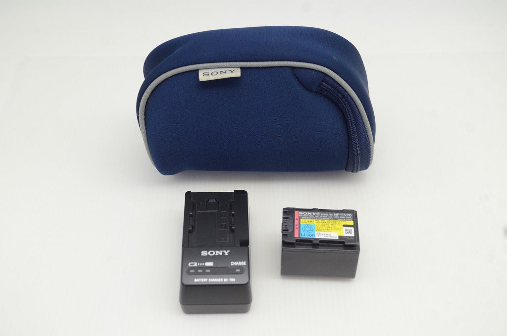 良品 SONY ソニー Handycam HDR-CX560V デジタルビデオカメラ ブラウン ポーチ付 251031a