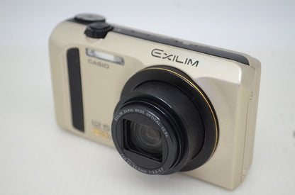 良品 CASIO カシオ HIGH SPEED EXILIM EX-ZR300 コンパクトデジタルカメラ ゴールド 251101f