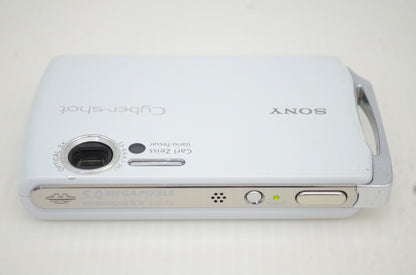 良品 SONY ソニー Cyber-shot DSC-T11 コンパクトデジタルカメラ ホワイト 251101af