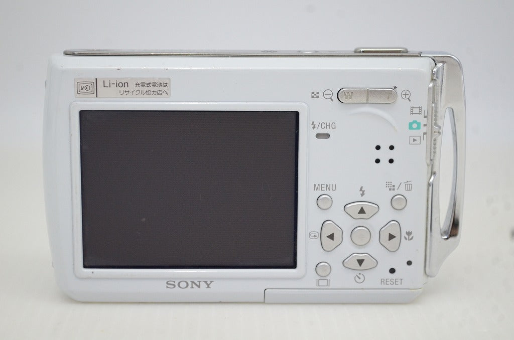 良品 SONY ソニー Cyber-shot DSC-T11 コンパクトデジタルカメラ ホワイト 251101af