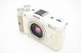 良品 PENTAX ペンタックス Q ボディ ミラーレス一眼カメラ ホワイト 元箱付 250820am