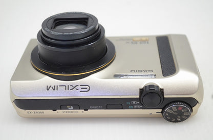 訳あり品 CASIO カシオ HIGH SPEED EXILIM EX-ZR300 コンパクトデジタルカメラ ゴールド 251101aa