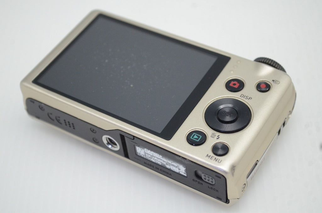 訳あり品 CASIO カシオ HIGH SPEED EXILIM EX-ZR300 コンパクトデジタルカメラ ゴールド 251101aa