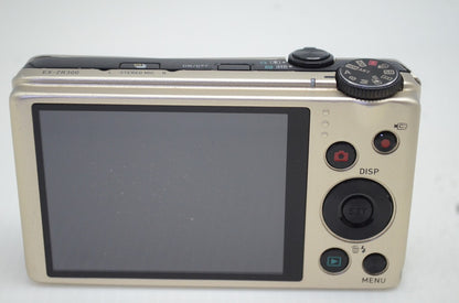 訳あり品 CASIO カシオ HIGH SPEED EXILIM EX-ZR300 コンパクトデジタルカメラ ゴールド 251101aa