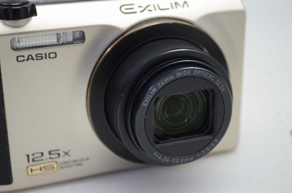 訳あり品 CASIO カシオ HIGH SPEED EXILIM EX-ZR300 コンパクトデジタルカメラ ゴールド 251101aa