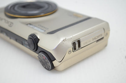 訳あり品 CASIO カシオ HIGH SPEED EXILIM EX-ZR300 コンパクトデジタルカメラ ゴールド 251101aa